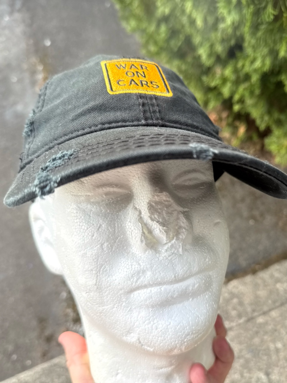 War On Cars Hat Strapback Black Otto